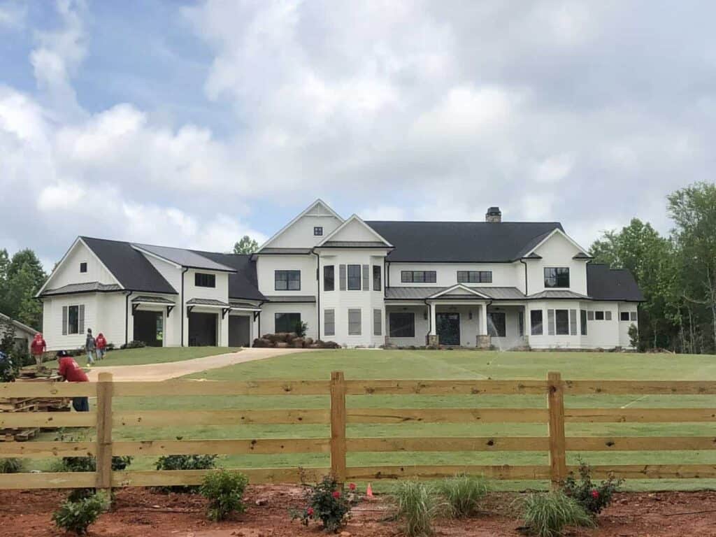 Custom home in bogart ga